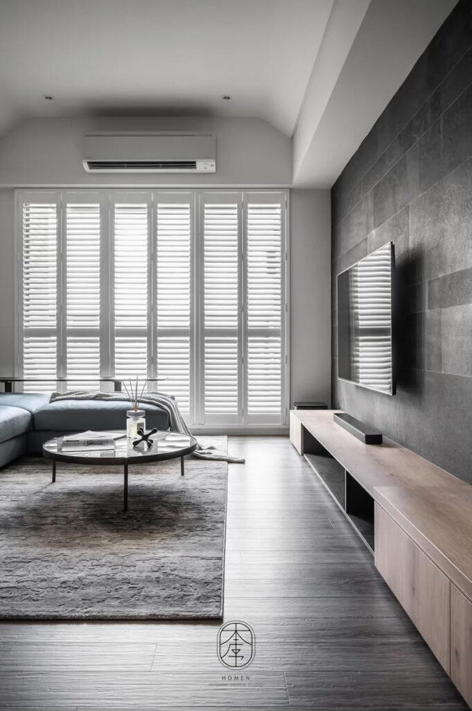 c03-1 - 沐馨窗簾 客廳百葉窗 沐馨窗簾 實木百葉窗