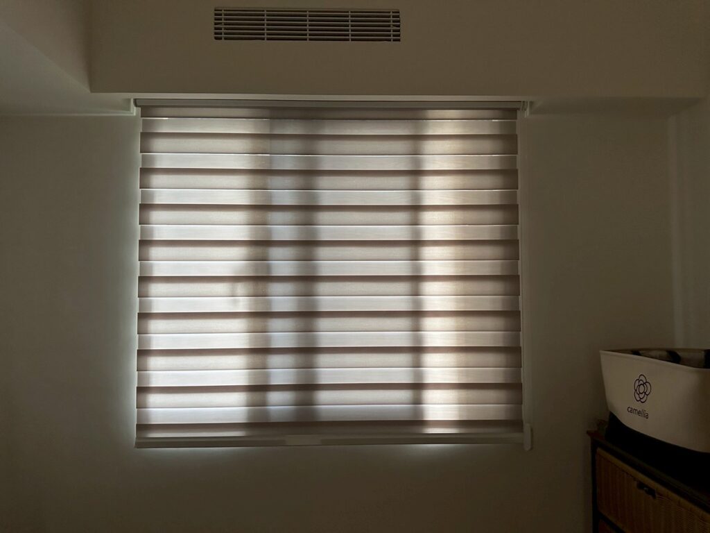 LINE_ALBUM_H02707巫春星 國泰MoST+_250609_37 - 沐馨窗簾 儲藏空間|透光調光簾(斑馬簾)葉片遮光效果