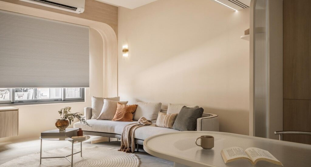 沐馨窗簾遮光風琴簾