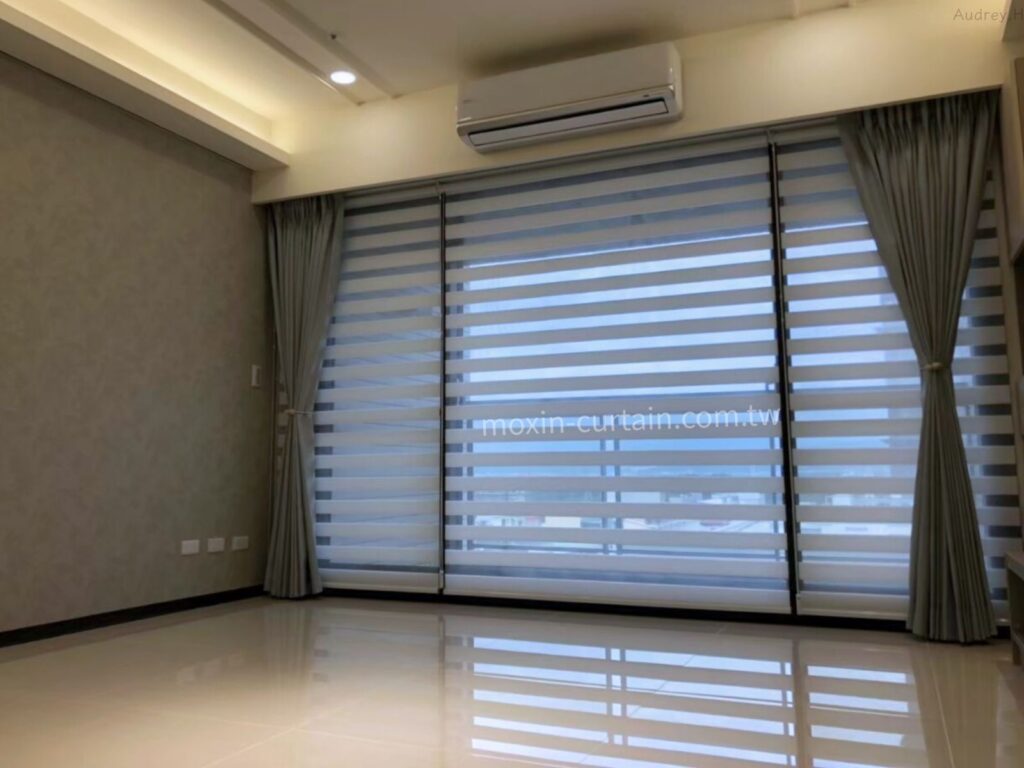 沐馨窗簾 調光簾+布簾 