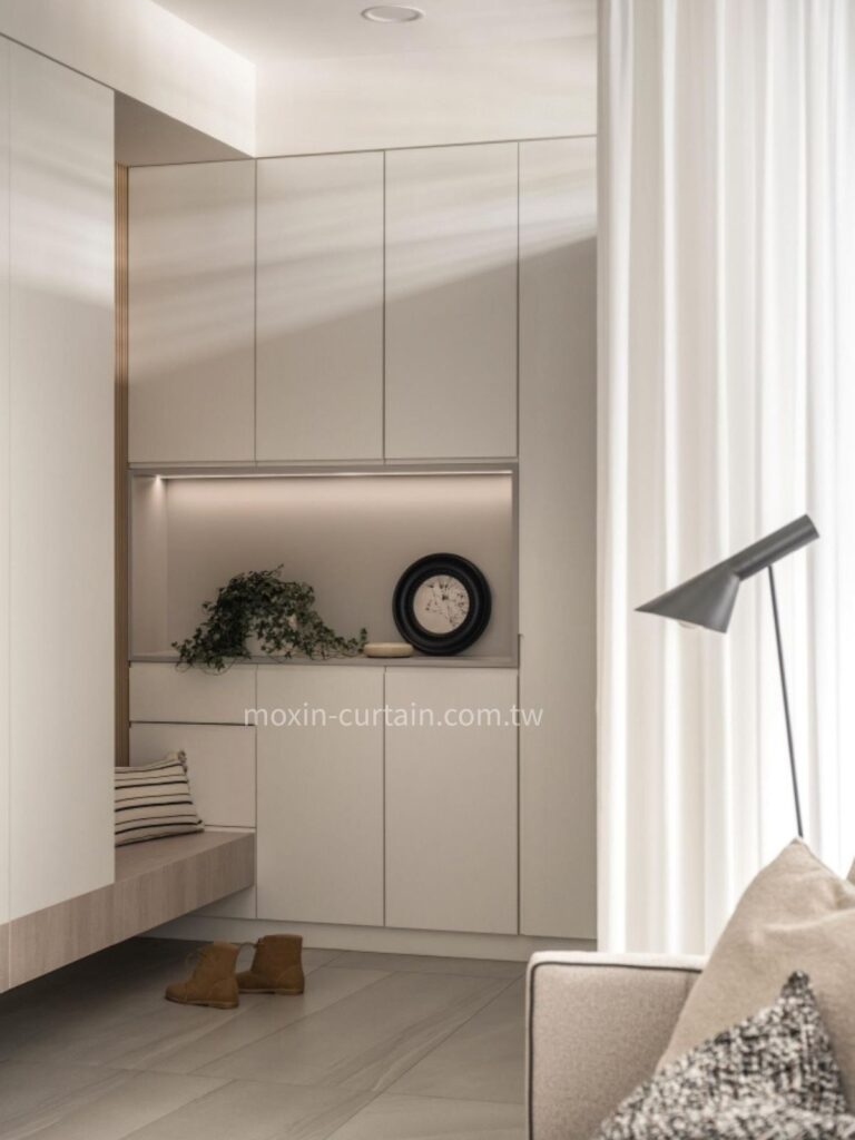 沐馨窗簾宸居設計 客廳空間窗簾設