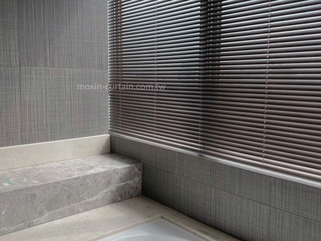 沐馨窗簾 浴室空間 浴室鋁百葉簾
