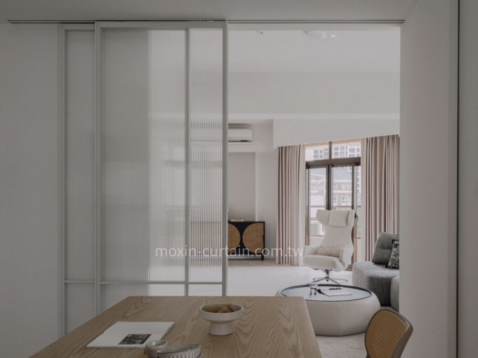 捲簾案例照 - 沐馨窗簾