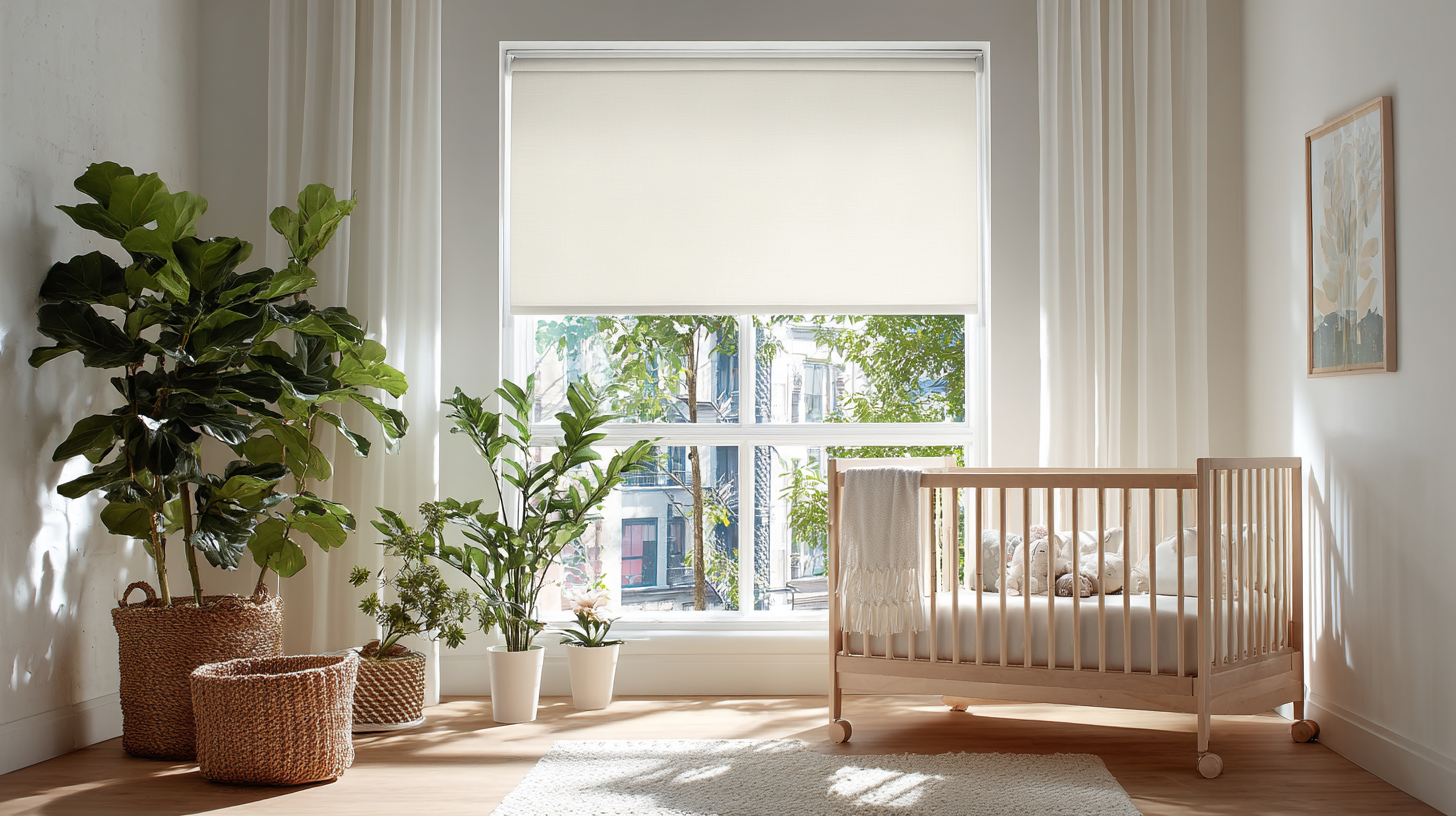 u7596628797_A_bright_modern_baby_nursery_with_a_large_window__e2893f69-4788-42cd-9121-a358f81e0188_0_mwithf - 沐馨窗簾 無繩窗簾-電動捲簾窗簾