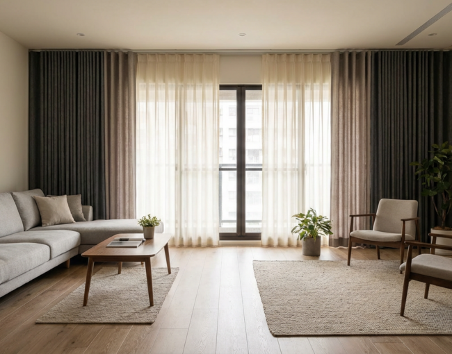 布簾怎麼選才不會後悔？材質、遮光、價格差異一次解析