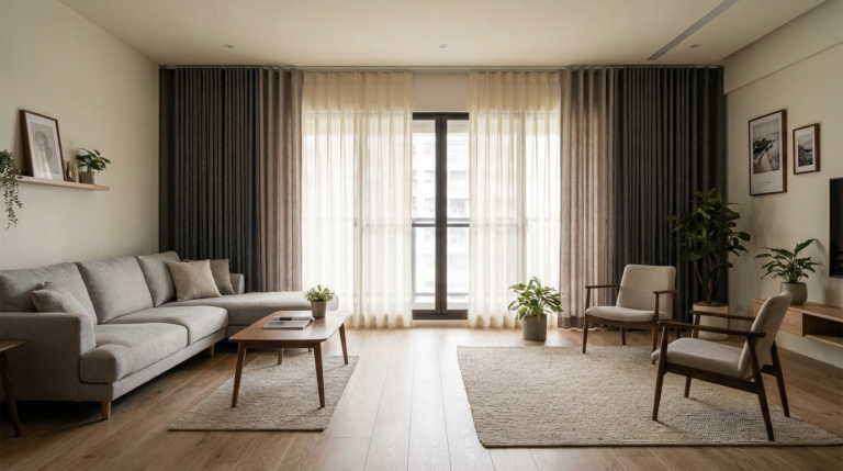 布簾怎麼選才不會後悔？材質、遮光、價格差異一次解析