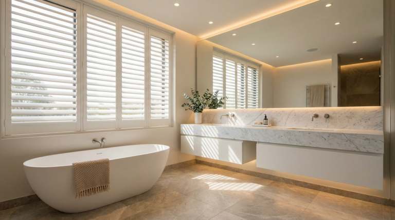 浴室百葉窗如何兼顧防潮與隱私？Shutters 材質選擇全解析