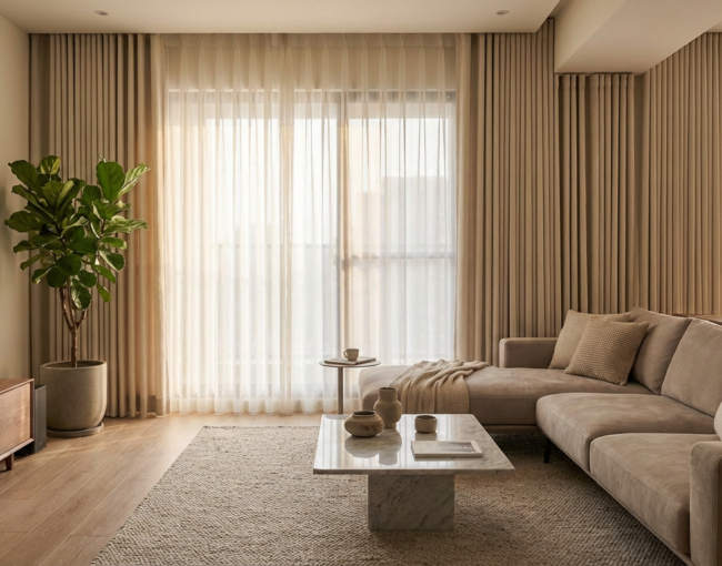 隔熱窗簾如何改變空間溫度？設計師不說的光影美學