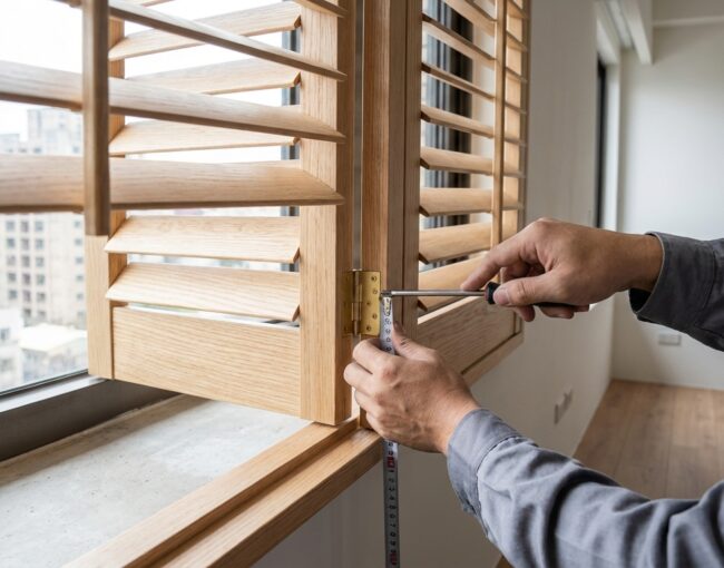 百葉窗安裝的專業細節:從窗框評估到安裝後調整 百葉窗安裝的專業細節:從窗框評估到安裝後調整